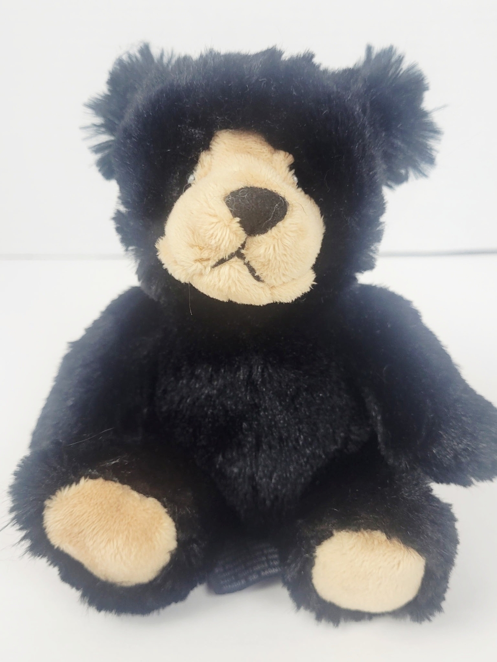 Vtg 2004~Second Nature Design Simply Irresistible "Polly"~Black Bear Plush~6"